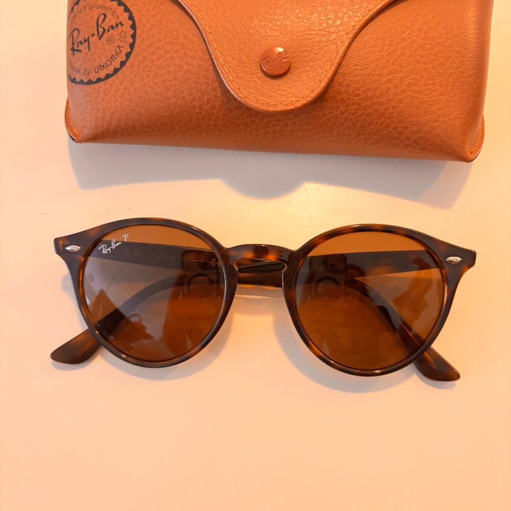RayBan Tortoise Shell Sunglasses - Picture 4 of 5